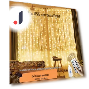 USB Remote Control for Copper Wire Curtains — String Lights, AI Supermarket