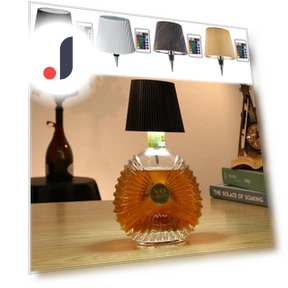 Wireless Bottle Table Lamp — Desk & Table Lighting, AE Selection