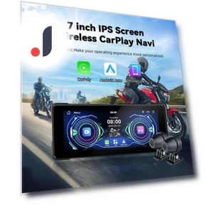 Wireless CarPlay Motorcycle GPS Navigation System — Navigation & GPS Accessories, A Auto Parts Mall