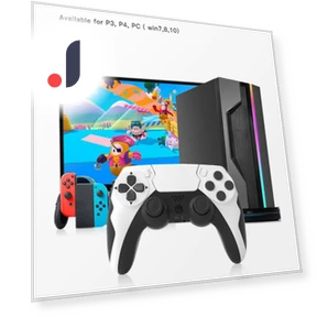 Wireless Gamepad with Six-Axis Gyroscope — Gamepads & Standard, KITCHEN-MALL