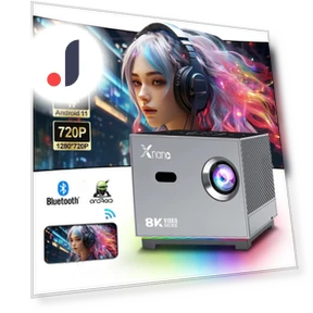 X3 4K Android 11 Projector — Home Theater Projectors, GLOBUS