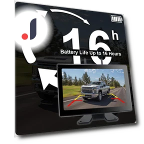 10-inch Wireless Touch Screen DVR Recorder with Monitor and Solar Power — Rearview Safety Systems, JOHO