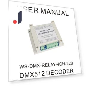 4-Channel AC Controller — LED Strips, Stone Home