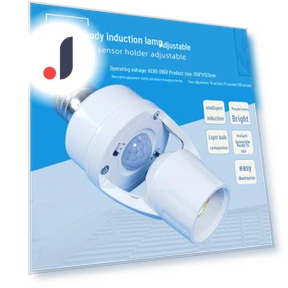 Adjustable E27 Lamp Socket with Infrared Motion Sensor and Radar Detection Function — Light Sockets, Smarter than future