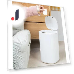 Automatic Infrared Motion Sensor Trash Can — Kitchen Cans, Simple and warm
