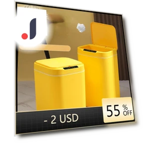 Automatic Sensor Smart Trash Can — Kitchen Cans, Simple and warm