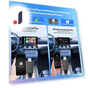 Automatic Wireless Carplay Android Smart Dongle — USB, A Surname Home