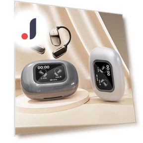 Bluetooth Clip-On Headphones — In-Ear Headphones, Fash