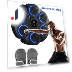 Bluetooth Smart Boxing Machine with Gloves — Boxing Training Gear, Crowner