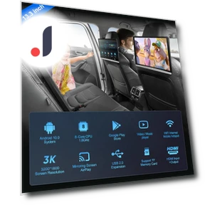 Car Headrest TV — Stereo Receivers, JOHO