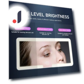 Car Mirror with Large Screen — Compact & Travel, A Surname Home