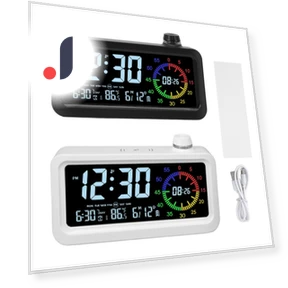 Digital Alarm Clock with Color Display — Alarms & Clocks, Sport2ZY