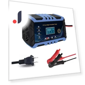 Digital Display Car Battery Charger — Chargers, A Auto Parts Mall
