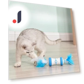 Electric Cat Funny Wand Toy — Cat Playthings, Pet family bucket
