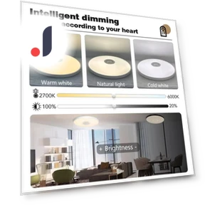 LED Music Ceiling Light — Overhead Lighting, Home Of Auto Parts