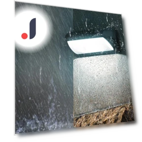 LED Wall Lamp Light with Motion Sensor — Outdoor Security & Flood Lighting, Good Household Items