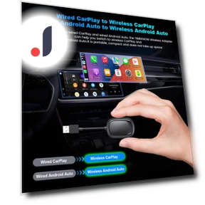 Mini Ai Box Wireless Adapter for CarPlay and Android Auto — Phone Accessories, JOHO - CarGear