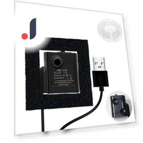 Mini DIY Aquarium Filter USB Water Pump — Air Pumps, Good Household Items