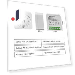 Mini WiFi Smart Switch — Smart Home Hubs & Controllers, Build My Home