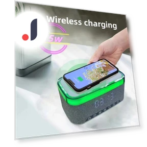 Multifunctional Bluetooth Speaker with Wireless Charging — Portable Audio, A Auto Parts Mall