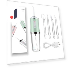 Portable Smart Electric Oral Irrigator — Dental Hygiene Essentials, AE Selection
