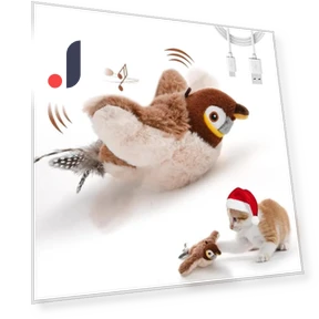 Rechargeable Flying Bird Toy for Cats — Cat Playthings, Diana Pet Stuff