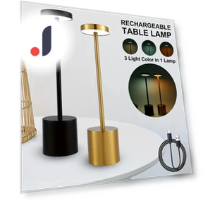 Rechargeable Wireless LED Desk Lamp — Study & Desk Lighting, Good Household Items