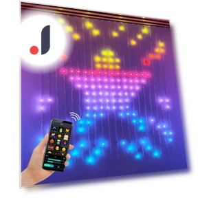 Smart App Curtain Lights — String Lights, Good Household Items