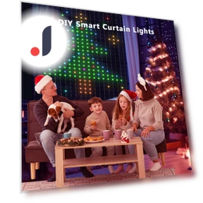 Smart Curtain Lights — String Lights, Build My Home