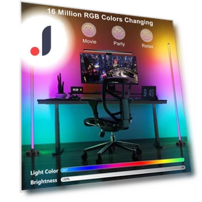 Smart LED Floor Lamp RGB — Standing Lights, Build My Home