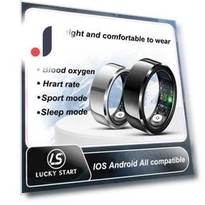 Smart Ring Health Monitor — Smart Rings, Lucky Start Smart watch