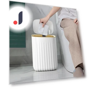 Smart Sensor Trash Bin — Kitchen Cans, Simple and warm