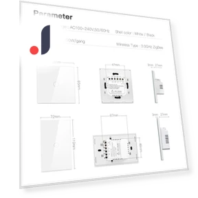 Smart Touch Wall Switch — Dimmer Switches, Explorer Outdoors