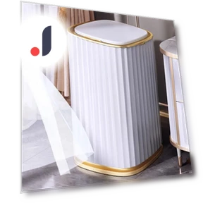Smart Trash Bin Sensor — Kitchen Cans, Simple and warm
