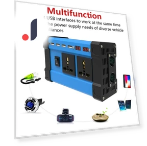 Solar Power System Inverter with Smart Charge Controller — Power Inverters, A Auto Parts Mall