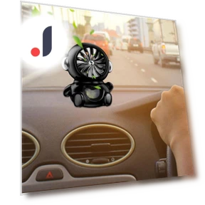 Solar Powered Rotating Car Air Freshener — Car Air Fresheners, JOHO - CarGear