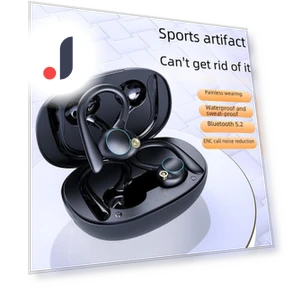 Waterproof Sports Bluetooth Headset with Over-Ear Hook — Headsets, SmartGears