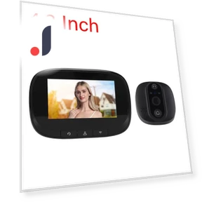 Wi-Fi HD Video Doorbell — Smart Home Security, Qichuanxin