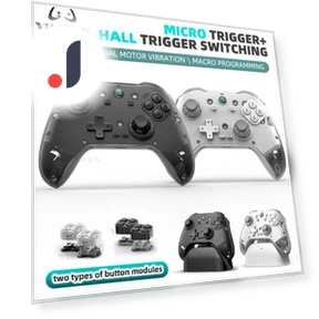 Wireless Gaming Controller with Six-Axis Gyroscope and Hall Sensor — Gaming Controllers, VILCORN