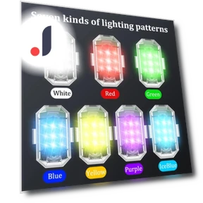 Wireless LED Strobe Lights — Vehicle Safety Signals, RuJia Home Decor