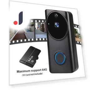 Wireless Smart Doorbell — Smart Home Security, A Surname Home