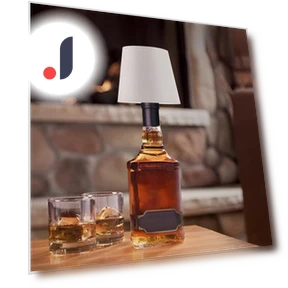 Wireless Wine Bottle Lamp — Standing Lights, SUNJOY HOUSE