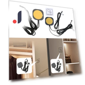 Wooden Touch Panels — Dimmer Switches, Wit angel