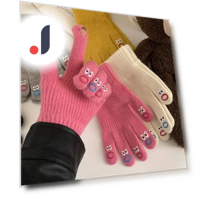 Woolen Touchscreen Fingerless Gloves — Gloves, Outdoor Boutique TOP