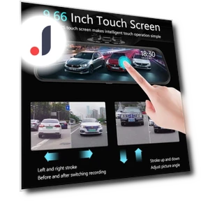10-inch Mirror Camera for Car Touch Screen — Rearview Cameras for Cars, JOHO