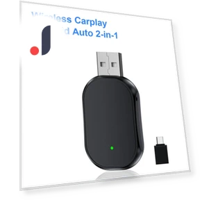 2-in-1 Wireless Adapter for Carplay and Android Auto — Phone Accessories, sugarberry