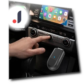 2in1 Wireless CarPlay and Android Auto Adapter — Stereo Receivers, JOHO - CarGear