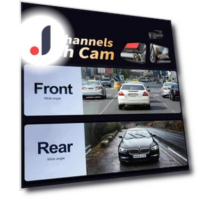 3-inch IPS WiFi Hidden Car DVR — Rearview Cameras for Cars, JOHO