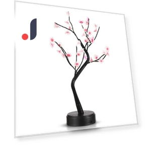 Artificial Cherry Blossom Garland — String Lights, ZY-Beauty-N