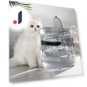 Automatic Circulating Water Dispenser for Cats — Pet Hydration Solutions, Pet family bucket